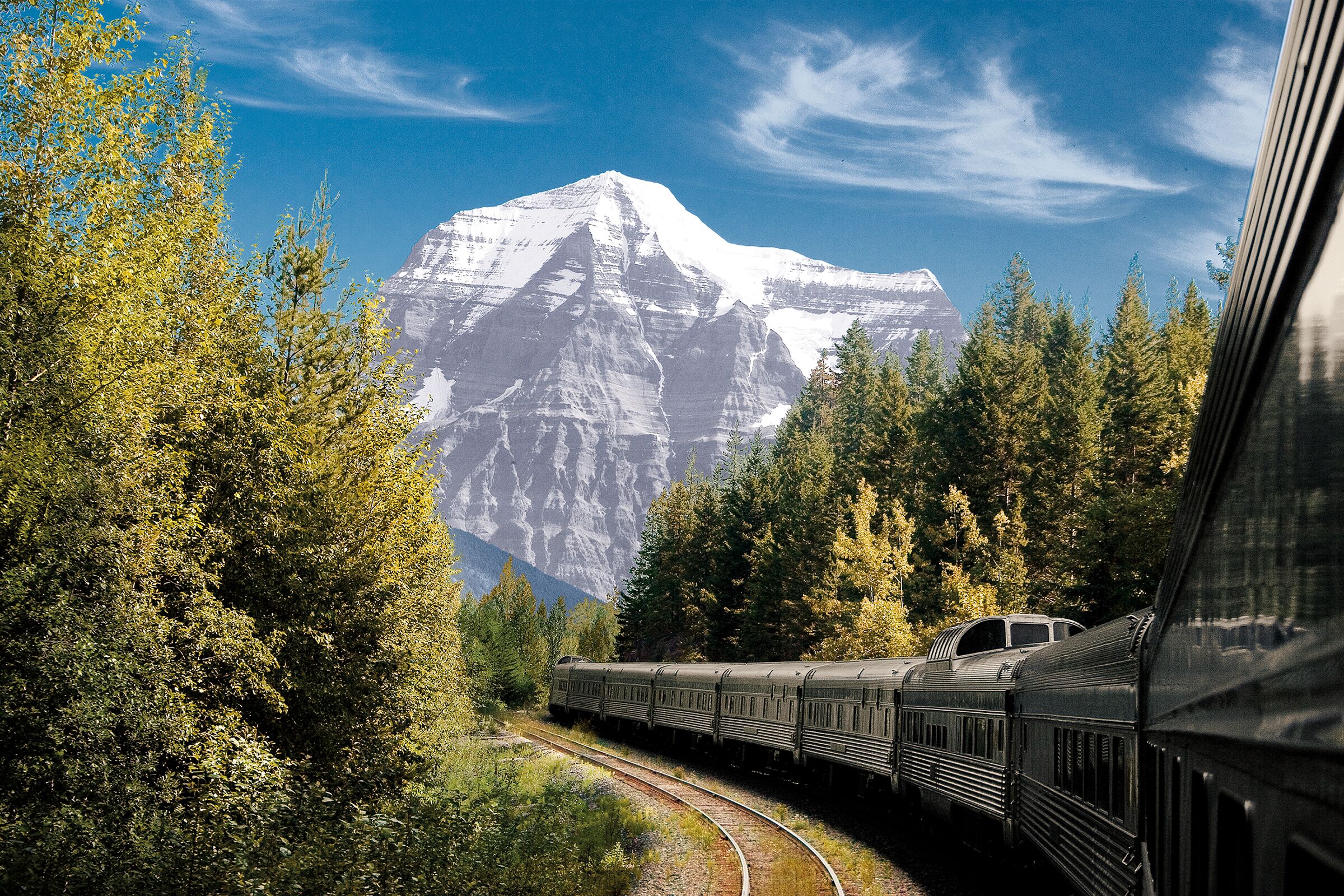 Die Rocky Mountains in Kanada mit dem Zug "The Canadian" entdecken