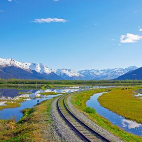 Unterwegs mit Alaska Railroad