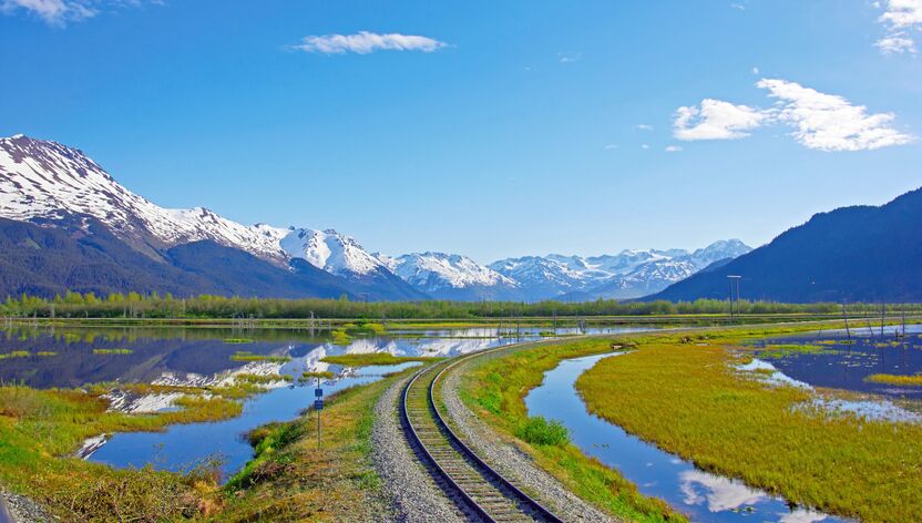 Unterwegs mit Alaska Railroad Unterwegs mit Alaska Railroad