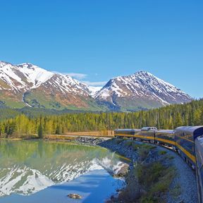 Unterwegs mit Alaska Railroad