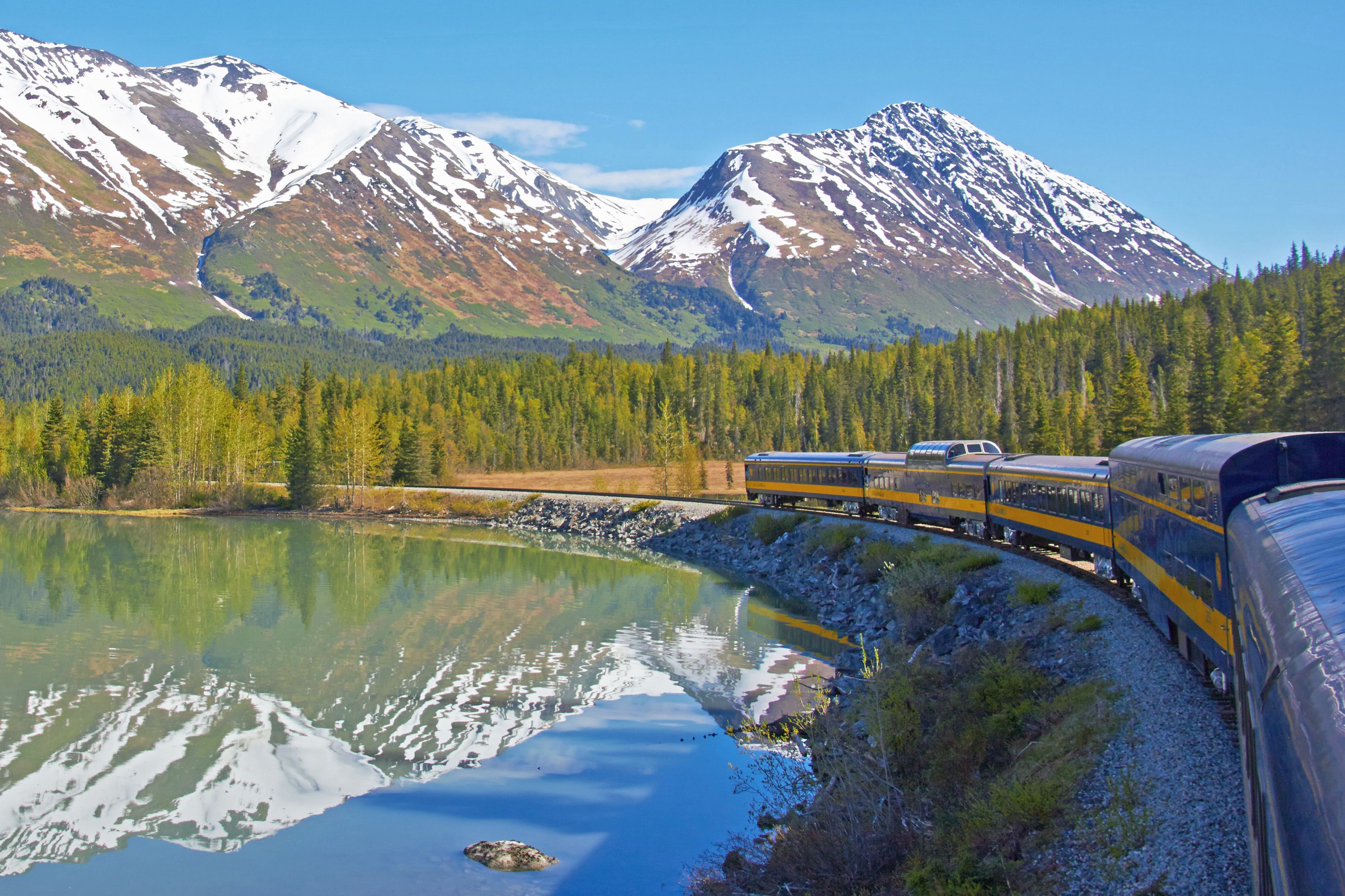 Unterwegs mit Alaska Railroad