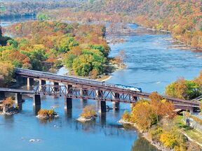 Amtrak Capitol Limited an der Ostkueste unterwegs