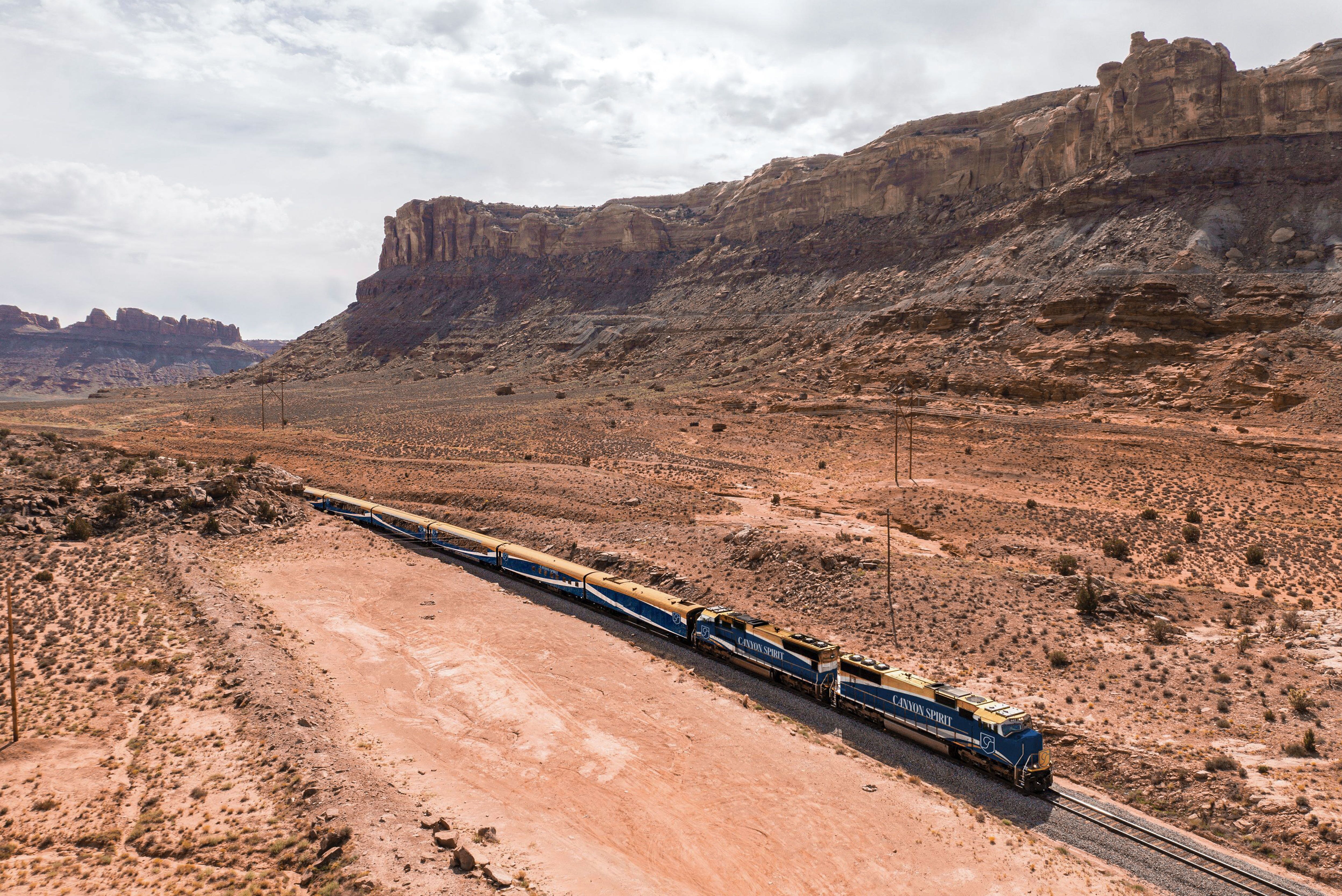 Canyon Spirit auf dem Seven Mile Rim Trail in Utah
